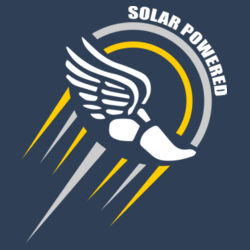 Youth Sponge Fleece Crewneck Sweatshirt w/ Back Name Option - White Design