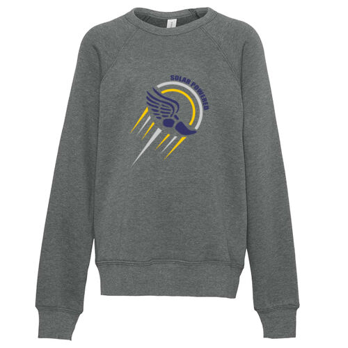 Youth Sponge Fleece Crewneck Sweatshirt w/ Back Name Option - Color Thumbnail