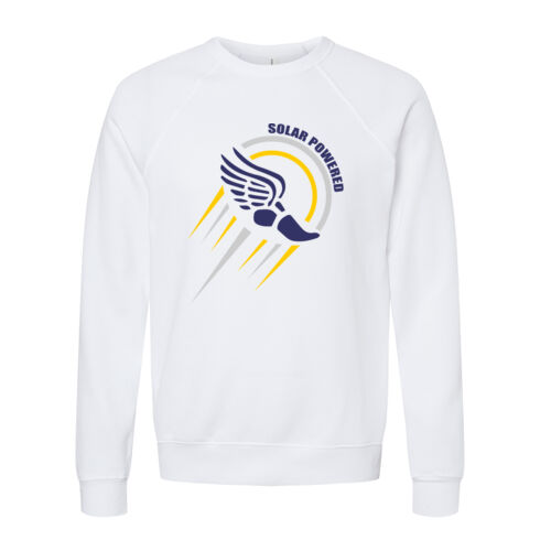Unisex Sponge Fleece Raglan Sweatshirt w/ Back Name Option - Color Thumbnail